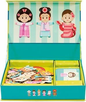 PLAYSET MAGNETICO-CITTADINI DEL MONDO