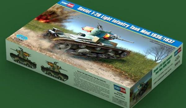 CARRO ARMATO T-26 KIT 1/35