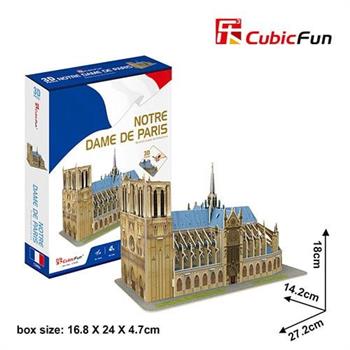 PUZZLE 3D NOTRE DAME DE PARIS 53 PZ