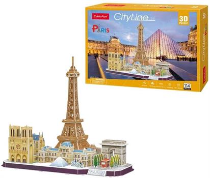 PUZZLE 3D CITYLINE PARIGI