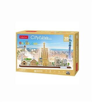 PUZZLE 3D CITYLINE BARCELLONA