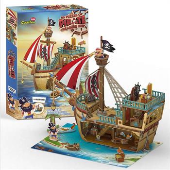 3D PUZZLE NAVE DEI PIRATI