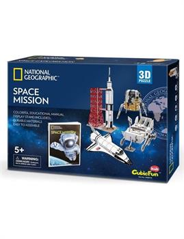 PUZZLE 3D MISSIONE SPAZIALE 80 PZ
