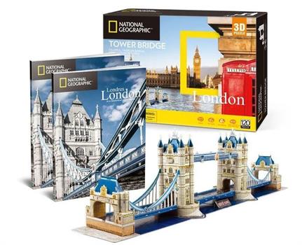 3D PUZZLE TOWER BRIDGE 120 PZ