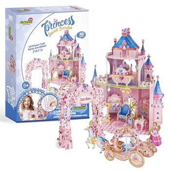 PUZZLE 3D CASTELLO PRINCIPESSE