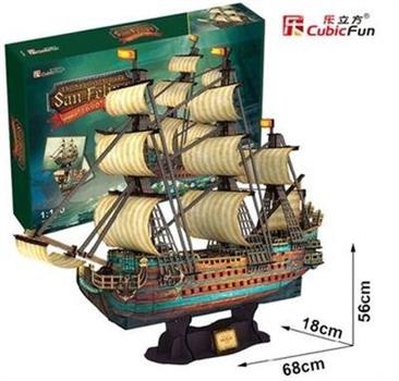 PUZZLE 3D NAVE SAN FELIPE 248 PZ