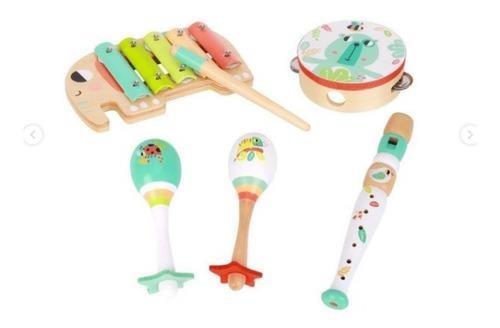 SET STRUMENTI MUSICALI IN LEGNO
