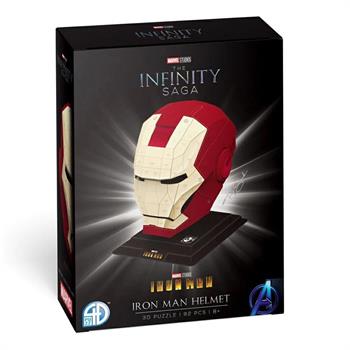 PUZZLE 3D ELMO DI IRON MAN 92 PZ