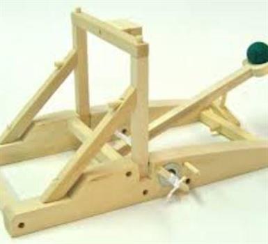 CATAPULTA DA VINCI IN LEGNO