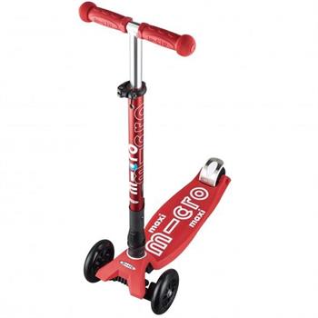 MONOPATTINO RIPIEGABILE MAXI MICRO ROSSO