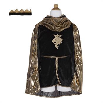 COSTUME CAVALIERE D'ORO 5-6 ANNI