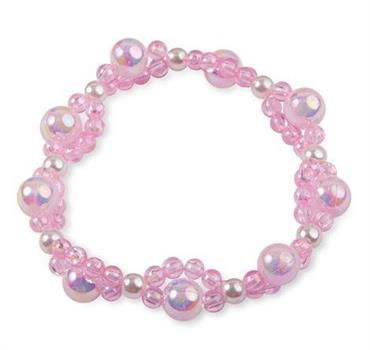 BRACCIALETTO INTRECCIATO ROSA