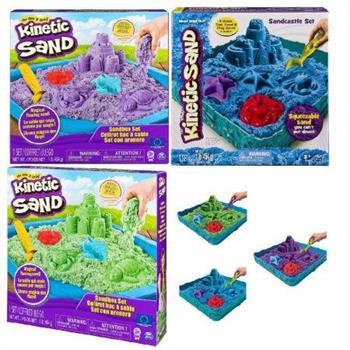 KINETIC SAND PLAYSET CASTELLI DI SABBIA