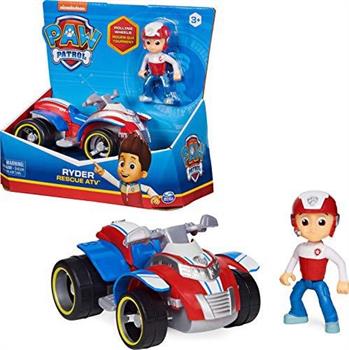PAW PATROL RYDER + VEICOLO