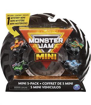 MONSTER JAM MINI 5 VEICOLI