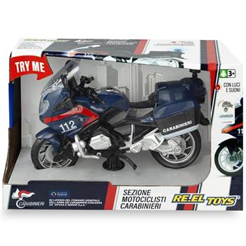 MOTO CARABINERI A FRIZIONE LUCI E SUONI