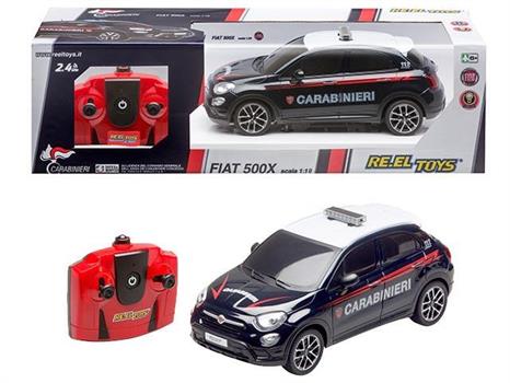 AUTO R/C FIAT 500X CARABINIERI 1:18
