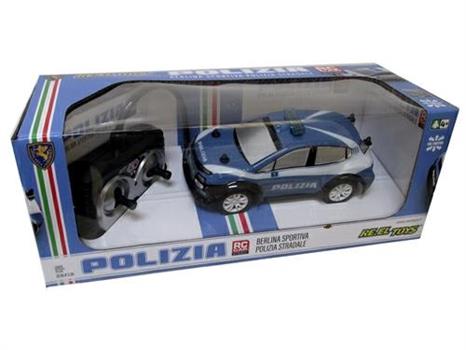 AUTO R/C BERLINA POLIZIA 1/26