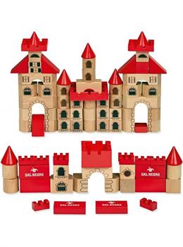 CASTELLO 100 PEZZI IN LEGNO