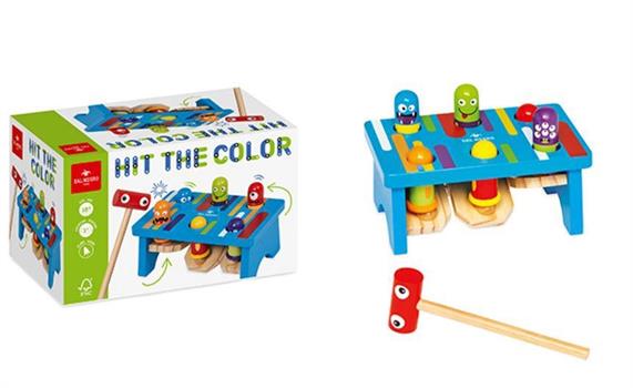 HIT THE COLOR IN LEGNO