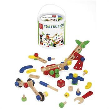 COSTRUZIONI IN LEGNO 68 PEZZI