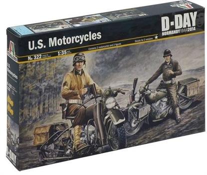 MOTOCICLETTE U.S. D-DAY KIT 1/35