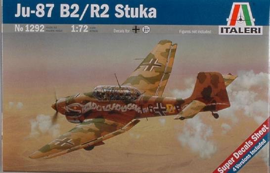 AEREI JU-87 B2/R2 STUKA 1/72