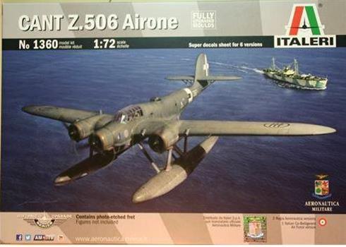 AEREO CANT Z.506 AIRONE KIT 1/72