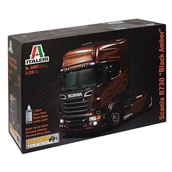CAMION SCANIA R730 BLACK AMBER KIT 1/35