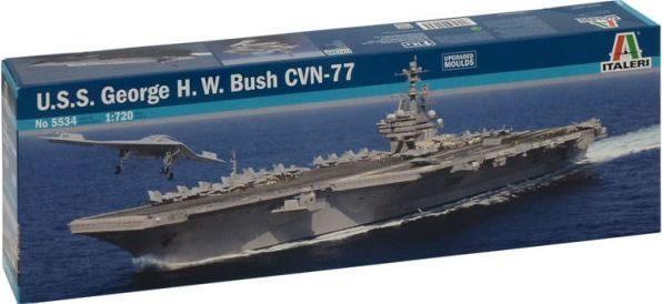 PORTAEREI USS GEORGE HW BUSH KIT 1/720