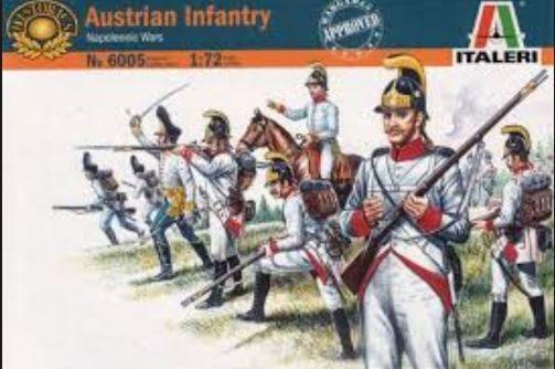 SOLDATI FANTERIA AUSTRIACA 1/72