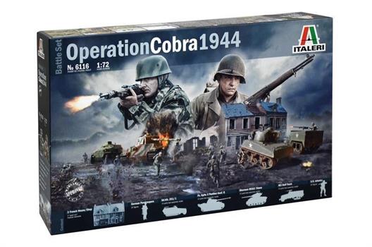 DIORAMA OPERATION COBRA 1944 1/72