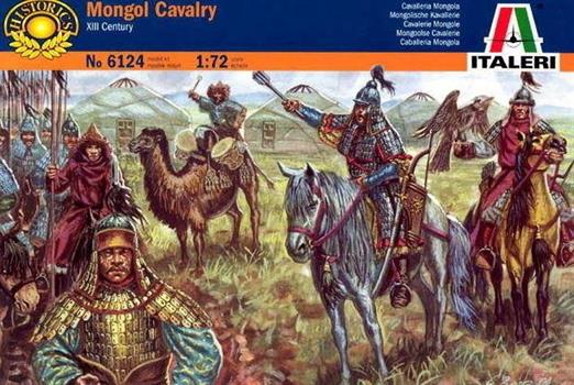 SOLDATI CAVALLERIA MONGOLA 1/72