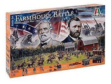 DIORAMA FARMHOUSE BATTLE 1/72