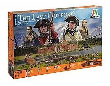 SET THE LAST OUTPOST 1754-1763 1/72