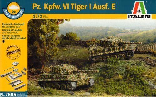 SET CARRI ARMATI PZ.KPFW+TIGER KIT 1/72