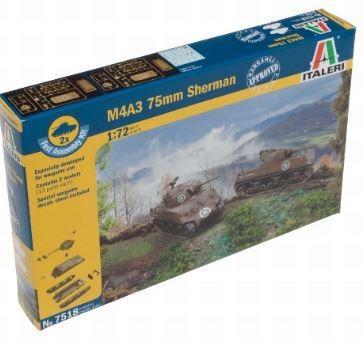 SET CARRI SHERMAN M4A3 EASY KIT 1/72