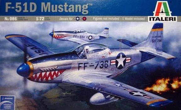 AEREO F 51D MUSTANG KIT 1/72