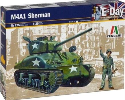 CARRO ARMATO M4A1 SHERMAN KIT 1/35