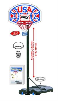PIANTANA BASKET USA 210/260CM